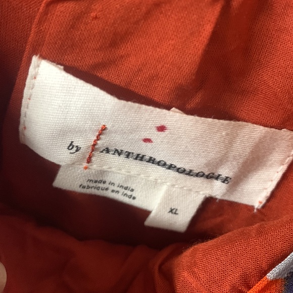 Anthropologie flowy abstract skirt xl new with tags - Picture 5 of 6